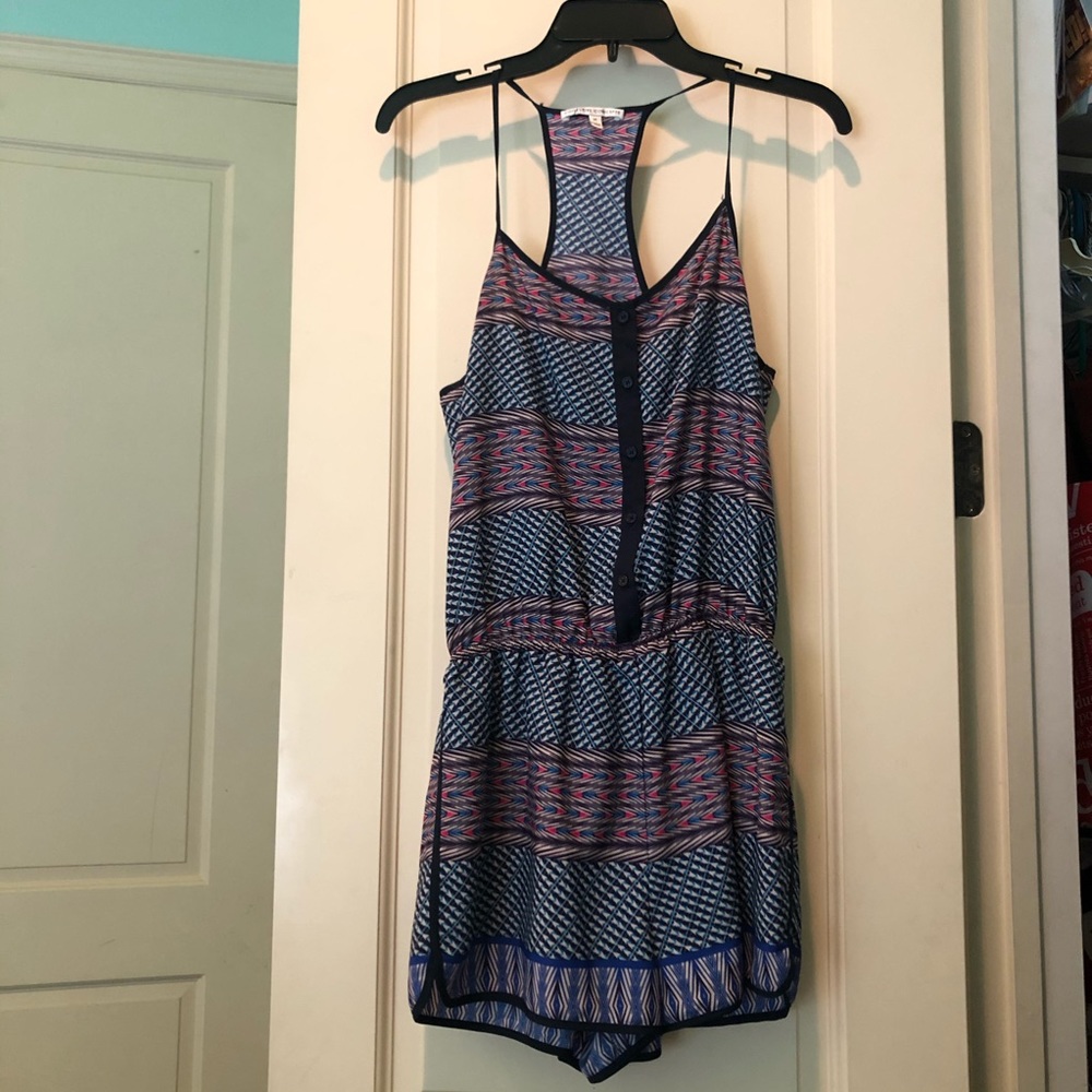 Colorful Print Romper